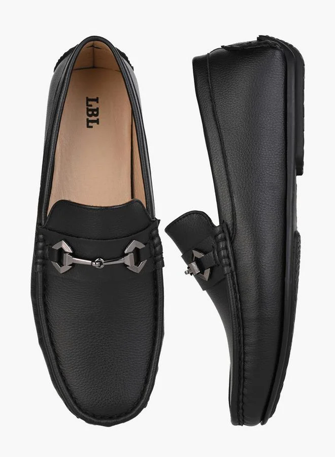 ال بي ال من شو اكسبرس Men Metal Accent Loafers