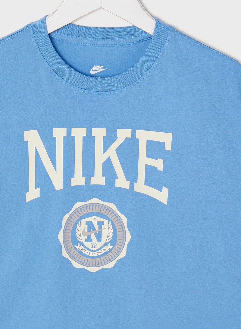 نايكي تيشيرت جرافيك بنجوم للشباب - Image 3