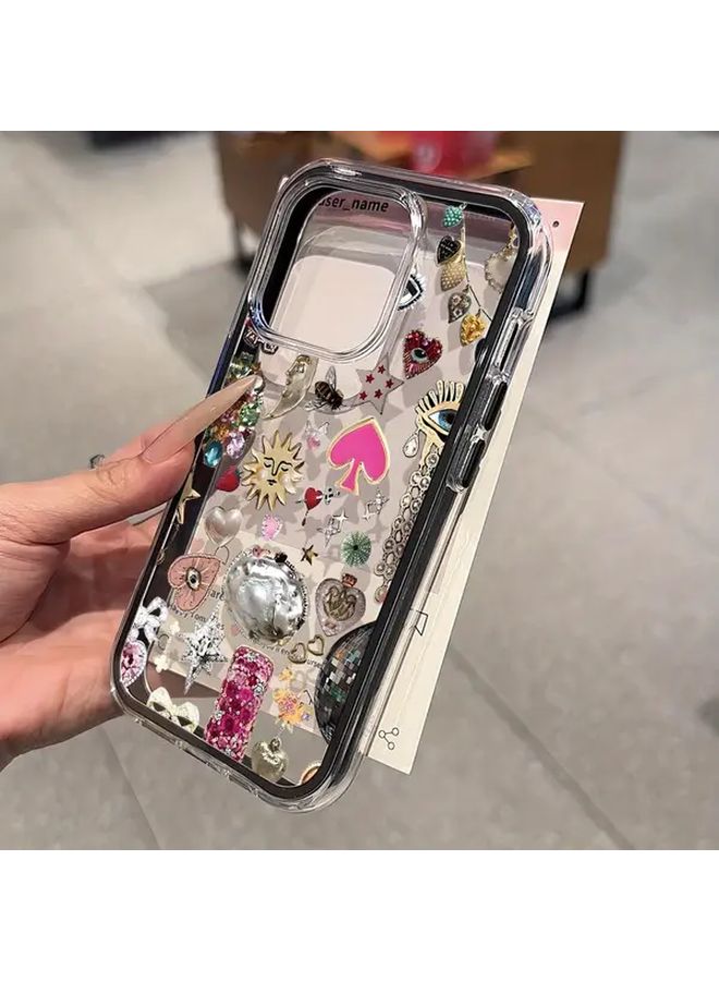 غطاء حماية شفاف مزدوج اللون بحواف مضادة للصدمات لهاتف iPhone 15 - Image 5