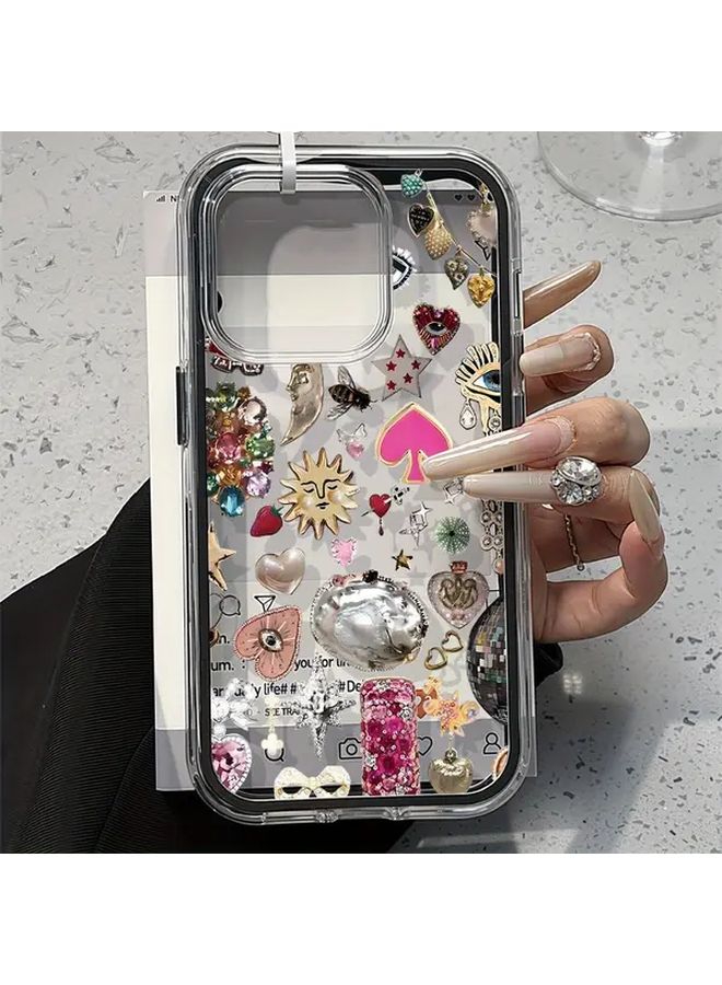 غطاء حماية شفاف مزدوج اللون بحواف مضادة للصدمات لهاتف iPhone 15 - Image 4