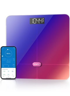 RENPHO RENPHO Smart Scale for Body Weight FSA HSA Store Eligible Elis 2 Weight Scale with Pregnancy Mode High Precision Digital Bathroom Scale - Gradient  - Image 1