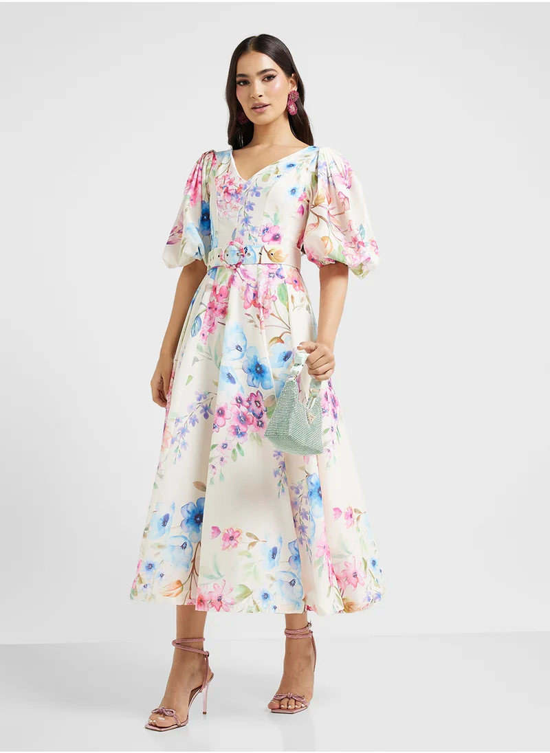 ELLA Floral Print Dress