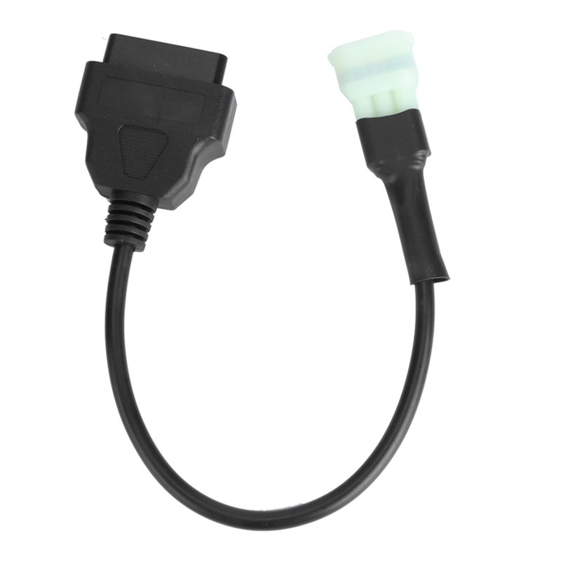 OBD Adapter Cable 6 PIN to 16 PIN ABS Material - Durable Lightweight OBD2 Convertor for Engine Fault Detection - Image 3