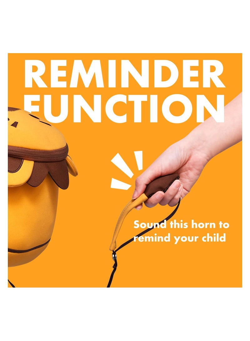 Y&D SYOSI Toddler Backpack with Leash, Kids Safety Harness, Mini Cute Cartoon Animal Neoprene Waterproof Travel Book Bag for Baby Boys Girls 2~6 Years (Lion) - Image 5