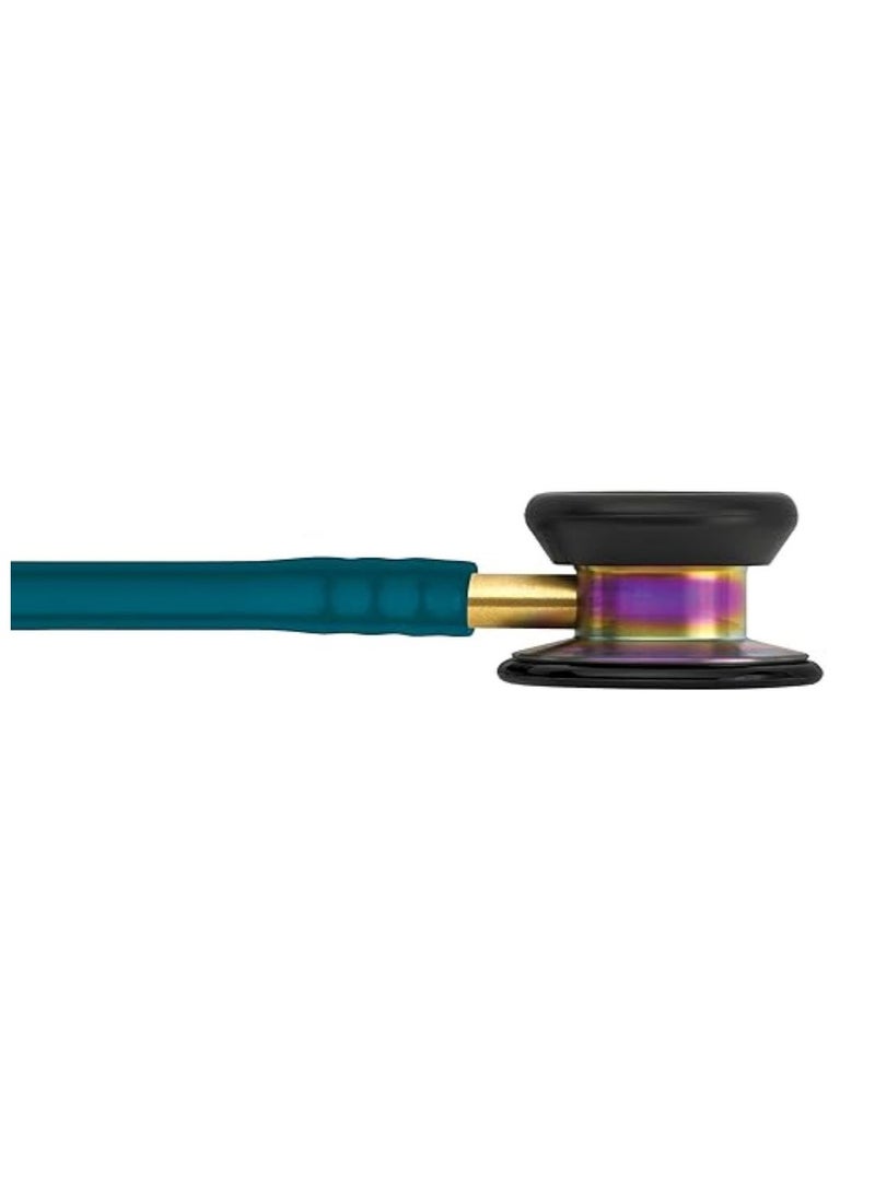 Littmann 3M Littmann Classic II Paediatric Stethoscope 2153, Rainbow-Finish Chestpiece, Caribbean Blue Tube  - Image 3