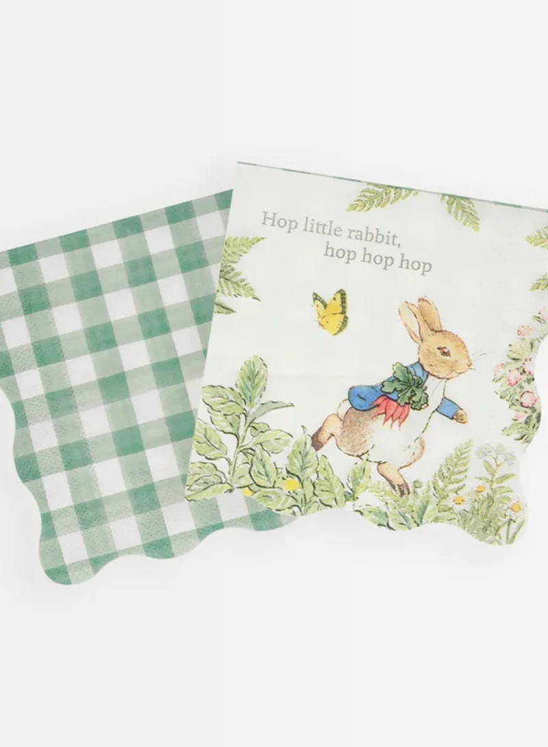 Meri Meri Peter Rabbit In The Garden Small Napkins