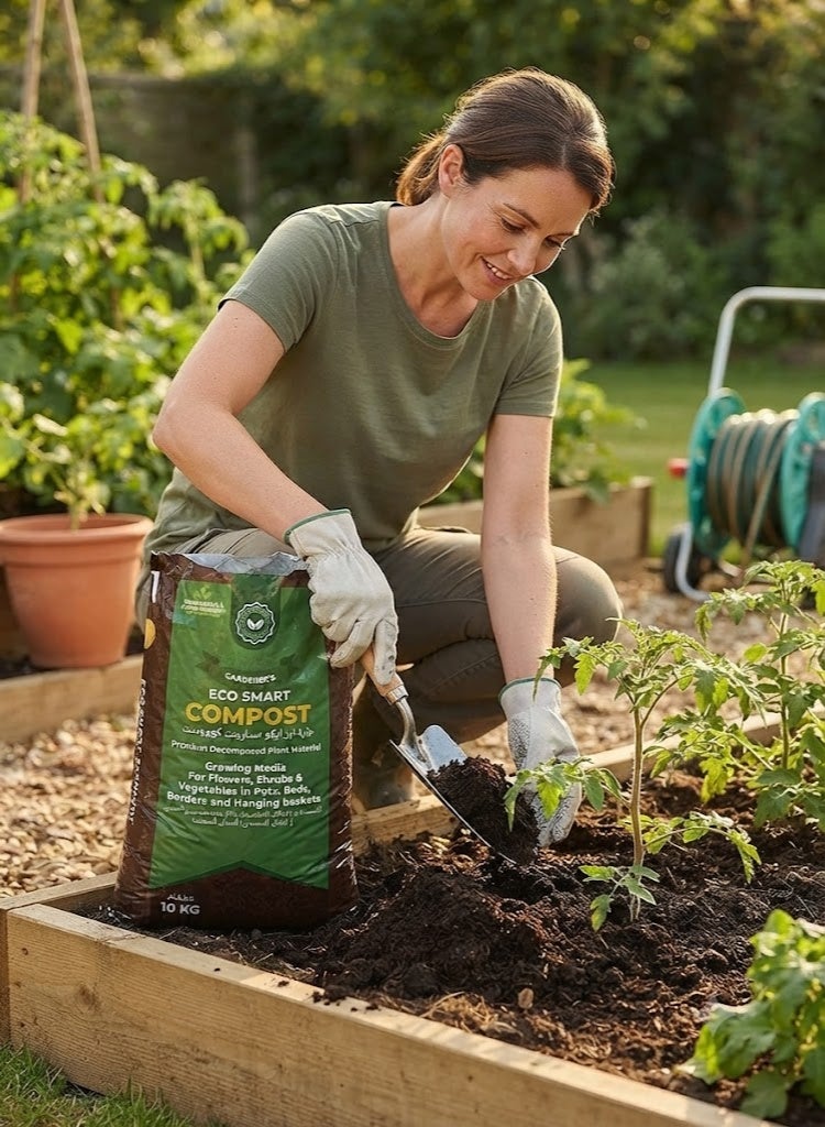 GARDENER'S GARDENER’S Eco Smart Compost Premium Decomposed Plant Material 10 kg bag - Image 3