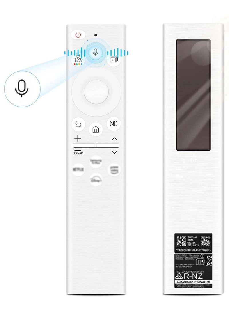 BGM BN59-01391A Solar Voice Remote for Samsung Smart TVs (2021-2022) - Image 1