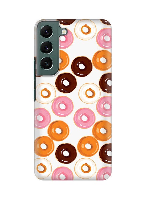 Case for Samsung Galaxy S22 5G Slim Snap Classic Series Shield Matte Finish Print - Donut Drops
