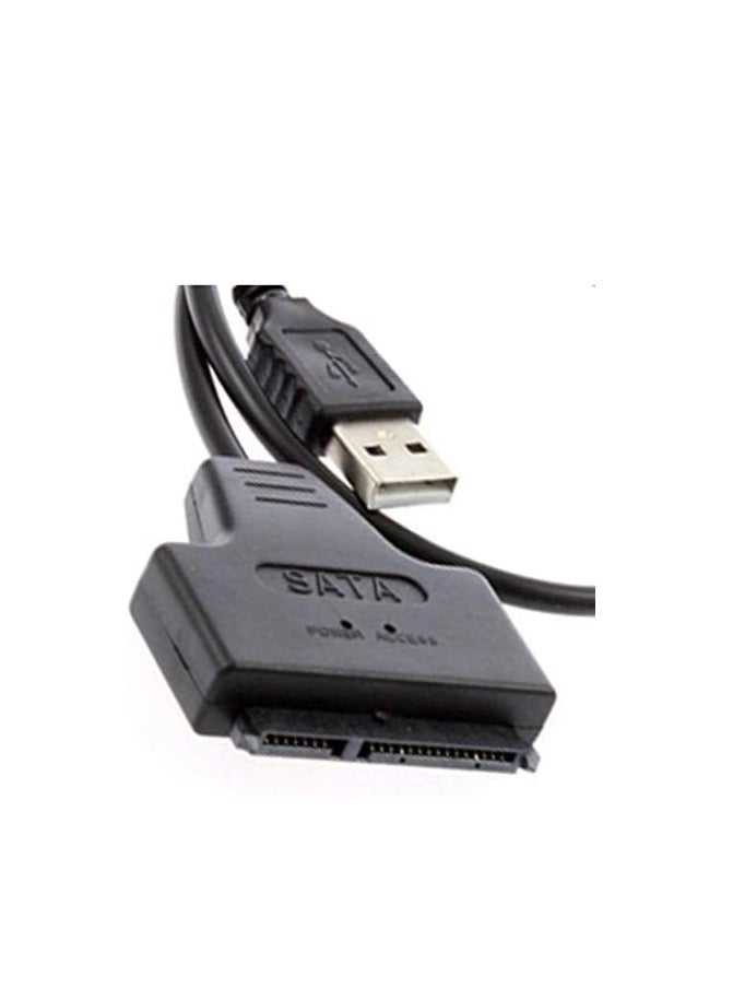 كابل محول من USB2.0 إلى e SATA أو SATA - اسود، لكومبيوتر - بي سي  - Image 3