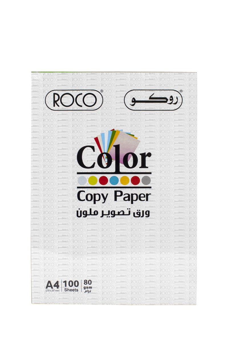 ROCO Color Copy Paper Plain A480 gsm100 Sheets 