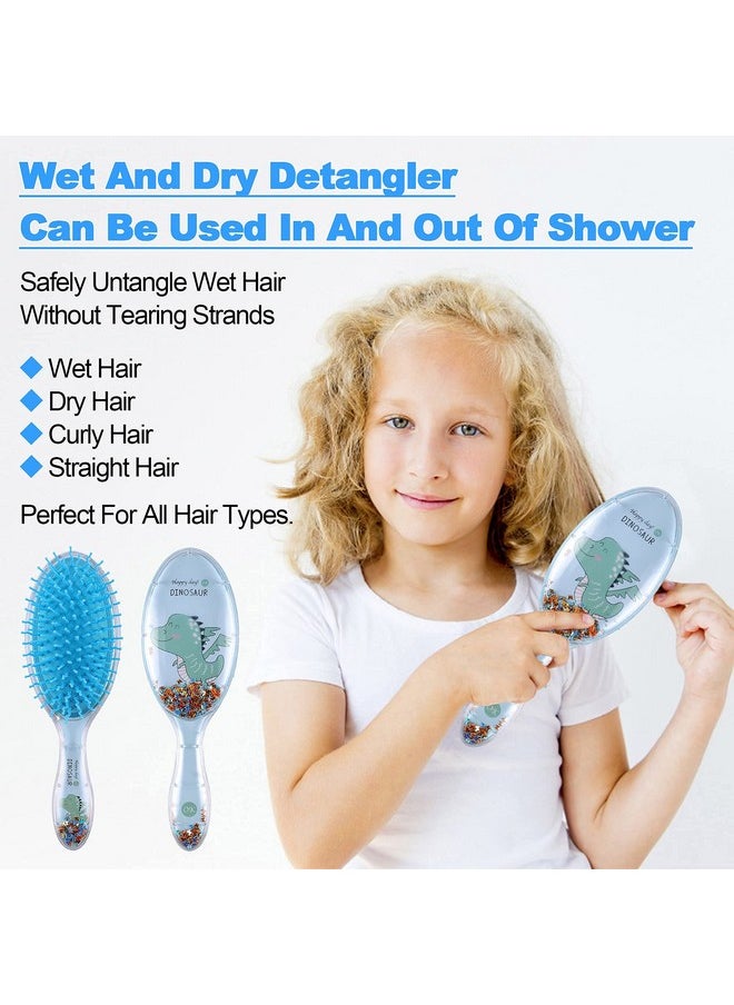 Aethland - Detangling Brush For Curly Hair Kids Hair Brush Kids Detangler Brush No Pain Soft Hair Brush For Curly Hair Glide Through Tangles With Ease - Image 1