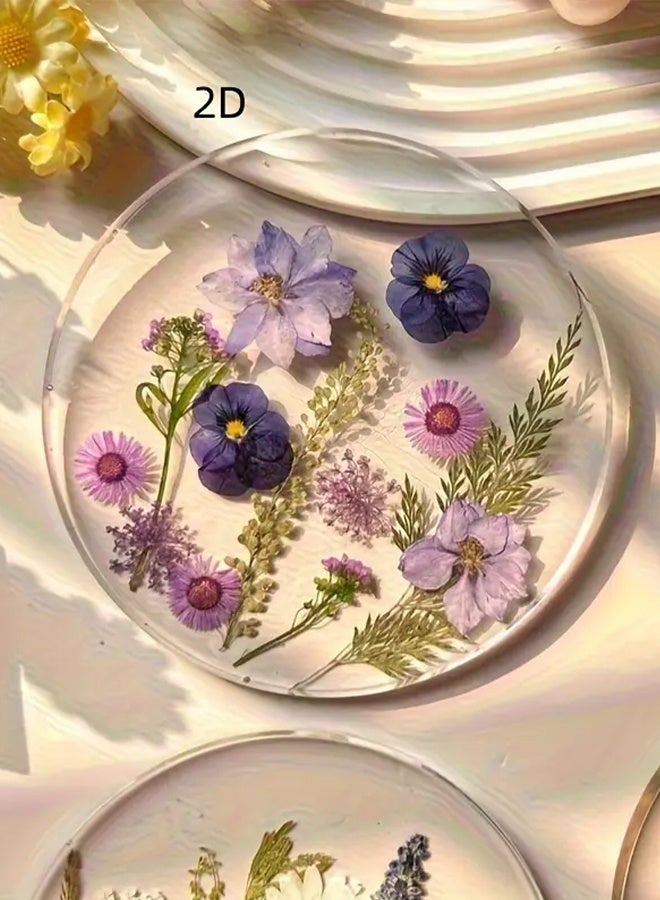 Ready For Chai طقم كوسترات أكريليك مسطحة 4 قطع، كوسترات خارجية ملونة مطبوعة، هدية زفاف عيد ميلاد عيد الأم، ديكور طاولة، تصميم فن الزهور البرية، نمط مسطح ثنائي الأبعاد، خيار عيد الميلاد، كوستر شاي، كوستر، حامل مزهرية طاولة، كوستر أنيق، طقم كوسترات، كوستر للمشروبات 4 قطع – تصميم زهور أنيق | كوسترات طاولة زخرفية للمنزل، المكتب والهدايا - Image 2