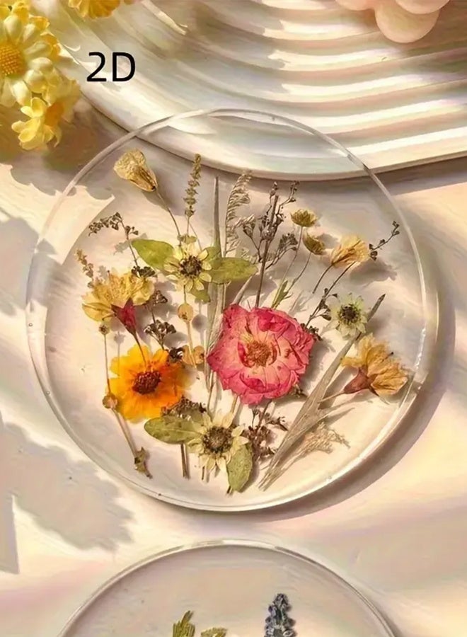 Ready For Chai طقم كوسترات أكريليك مسطحة 4 قطع، كوسترات خارجية ملونة مطبوعة، هدية زفاف عيد ميلاد عيد الأم، ديكور طاولة، تصميم فن الزهور البرية، نمط مسطح ثنائي الأبعاد، خيار عيد الميلاد، كوستر شاي، كوستر، حامل مزهرية طاولة، كوستر أنيق، طقم كوسترات، كوستر للمشروبات 4 قطع – تصميم زهور أنيق | كوسترات طاولة زخرفية للمنزل، المكتب والهدايا - Image 4