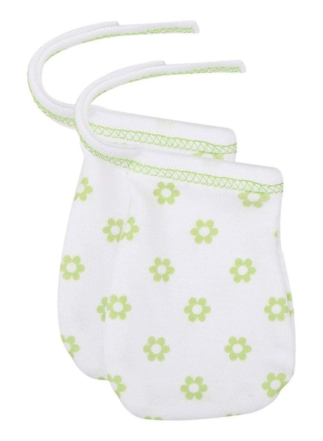 First Kids Step New Born Baby Boy's & Baby Girl's Mittens Pair Of 6(Multicolored) (0-6 Months) - Image 3