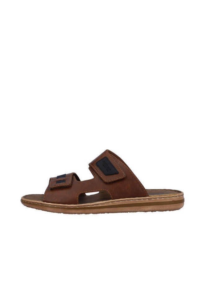 rieker Rieker Mens Casual Sandals 21055-25 Namur Maroon 116-1090  - Image 3