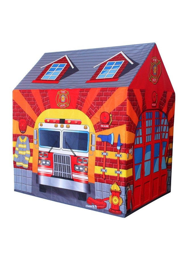 خيمة لعب للأطفال من POCO DIVO - محطة إطفاء - بيت لعب تظاهري