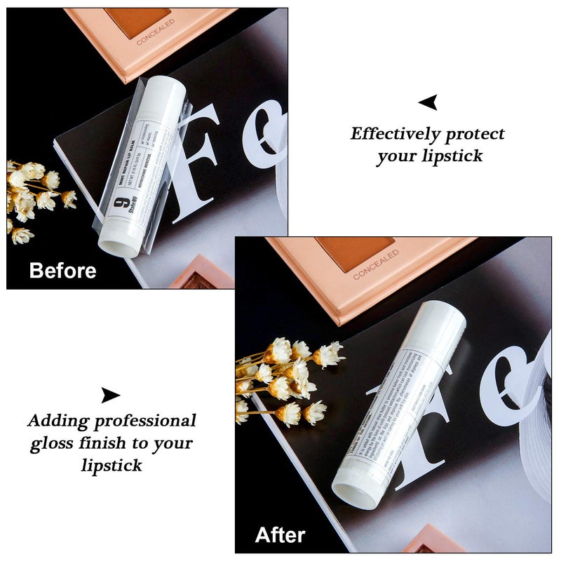 Outus 1000 Pieces Shrink Wrap for Lip Balm Tubes lipstick, Perforated, Easy to Use (2.56 x 1.2 Inch) - Image 5