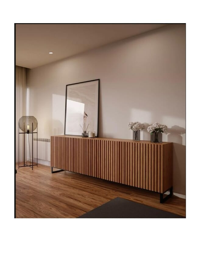 Contemporary Wood Buffet Timeless Elegance 200*85*50 cm