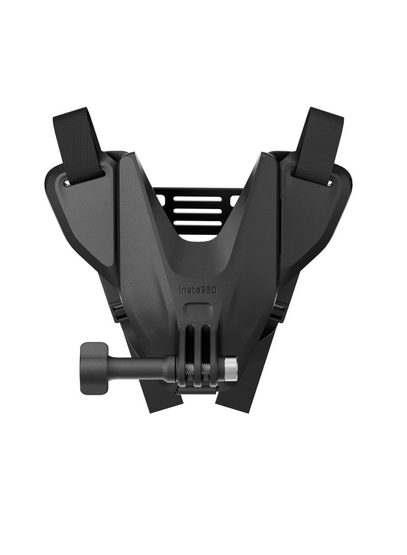 Insta360 Helmet Chin Mount 2.0 | Immersive 1st Person POV, Universal Fit, Adjustable Straps & Buckle System, Strong & Stable, Mic-Ready, Wide Camera Compatibility, Easy to Use - Image 2