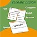 EDUMAETRIX 250 Spanish English Bilingual Verbs Verbos Conjugation with Sentence Examples Presente Indicativo Skill Drill Educational Flash Cards Learning Resource 4 X 28 DoubleSided 250 Cards - Image 4
