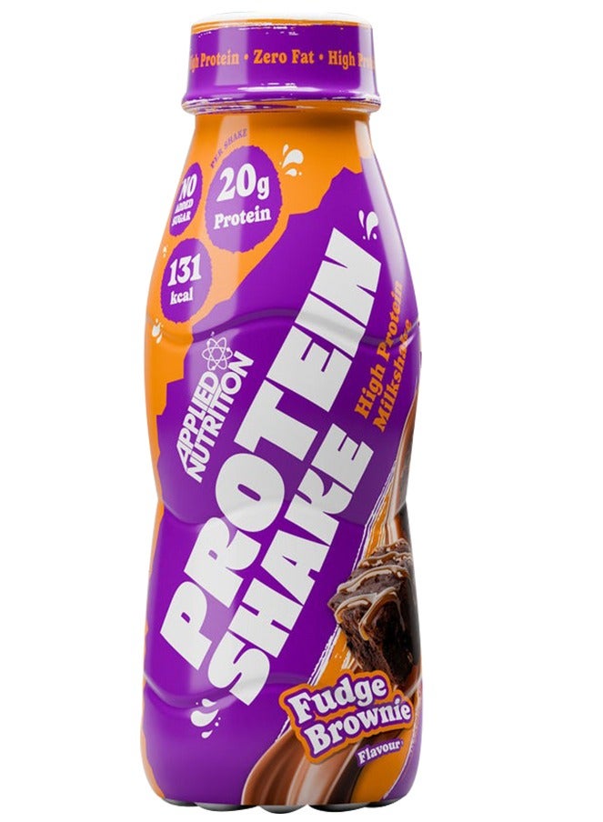 أبلايد نيوتريشن شيك عالي البروتين بنكهة فدج براوني 330 مل، عبوة 8 قطع - Image 2