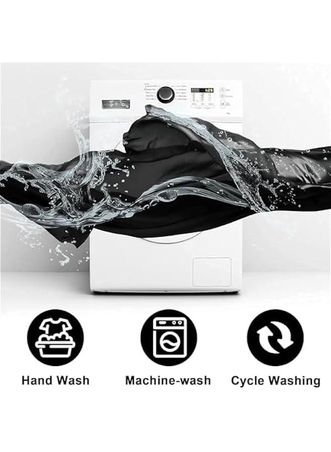 BWSJ Beard Bib Beard Apron for Men Shaving Trimming Grooming Waterproof Hair Catcher Black White  Size   Men Strong Suction Cup NonStick Cape Cloth - Image 2