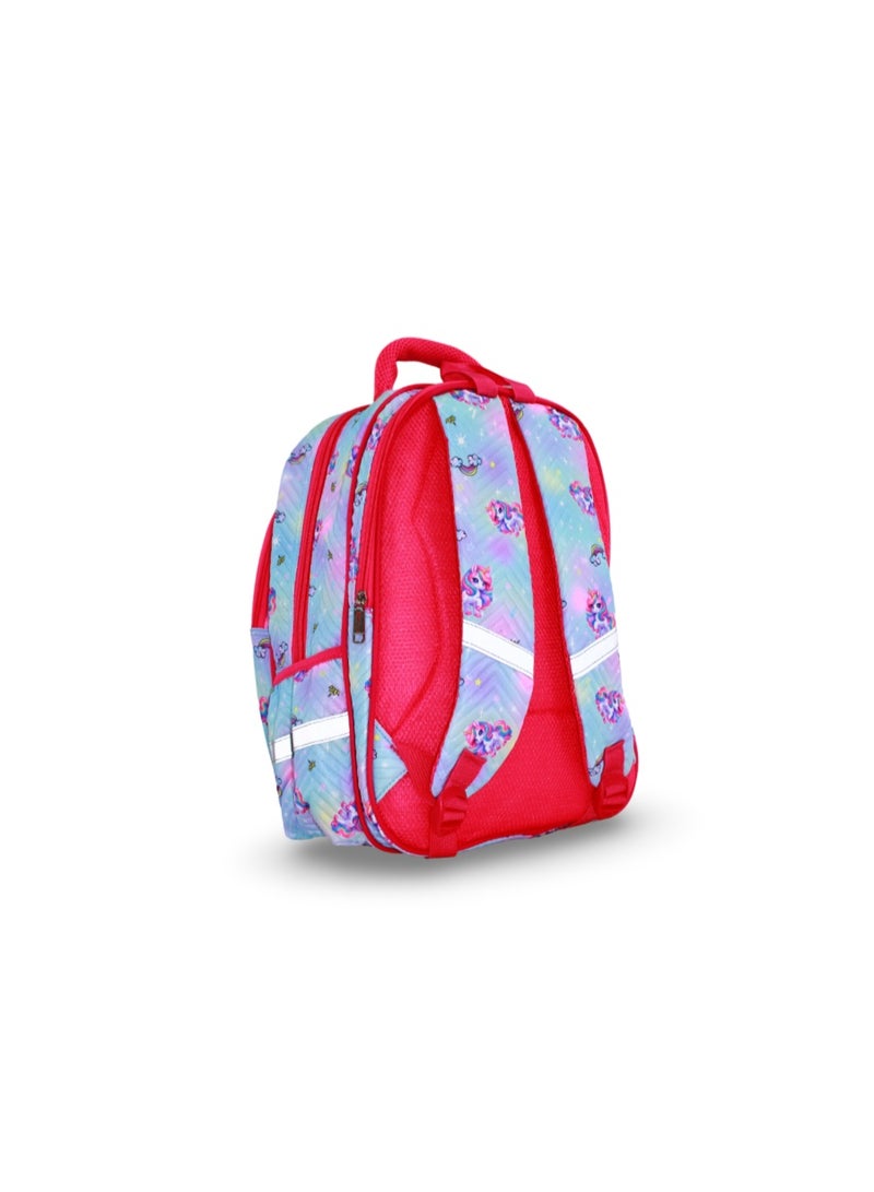 Migo Unicorn Backpack 16 Inches – Baby Blue - Image 2