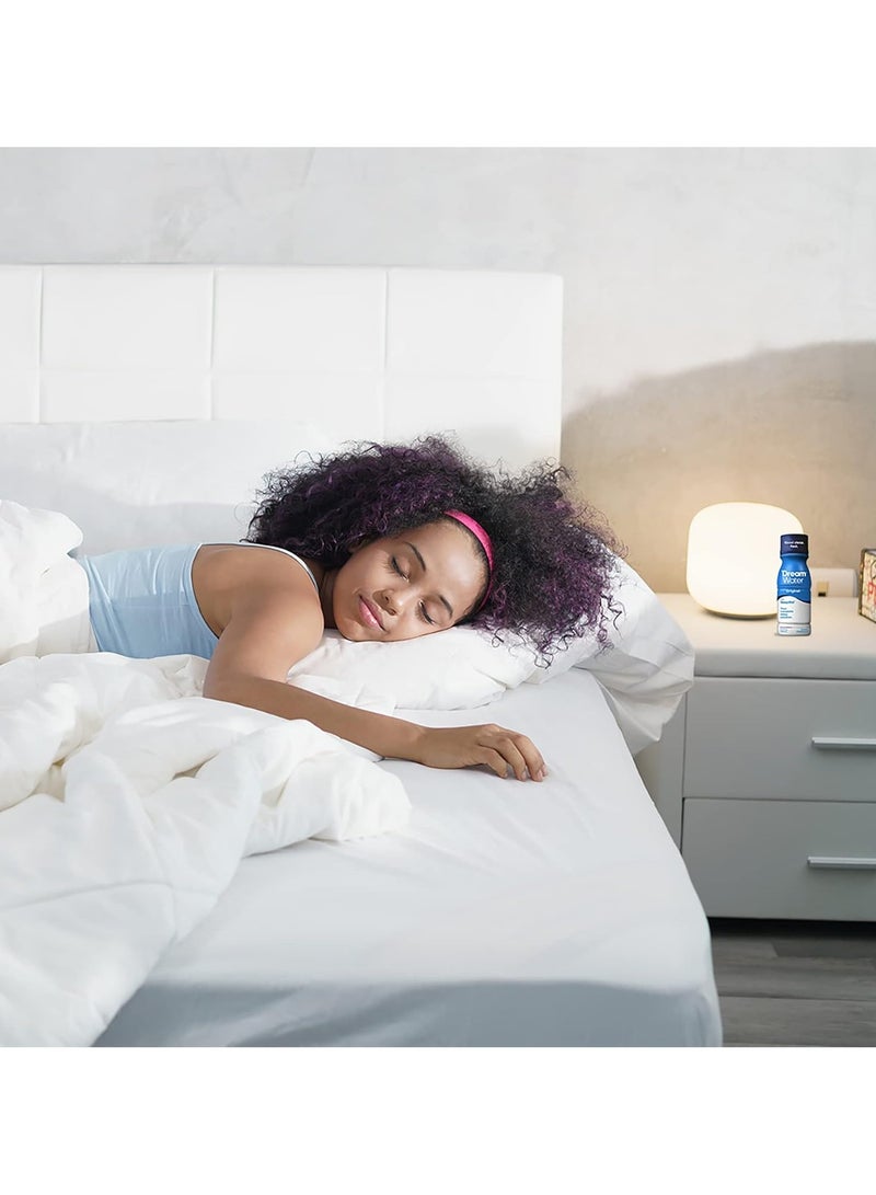 Dream Water Sleep Shot Original GABA,Melatonin,5-HTP Snoozeberry Flavored 74ml - Image 4