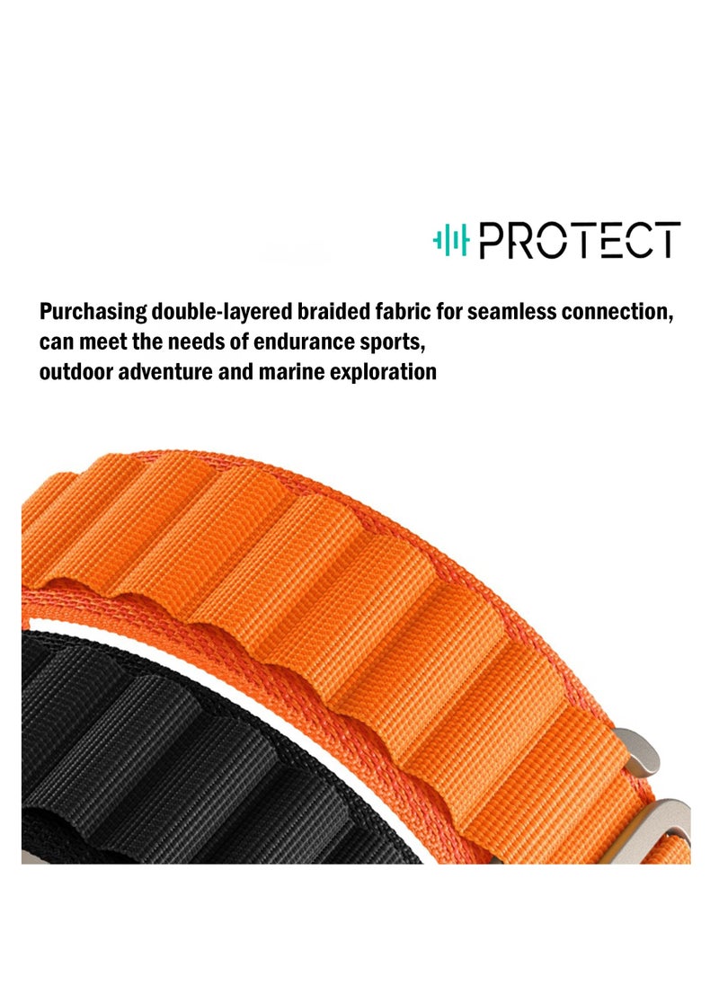 Protect - Alpine Loop Apple Watch Band Compatible with 38/40/41mm Sizes Stylish and Comfortable Design and Lightweight Polyester - Image 1