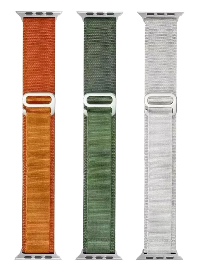 Protect - Alpine Loop Apple Watch Band Compatible with 38/40/41mm Sizes Stylish and Comfortable Design and Lightweight Polyester - Image 1
