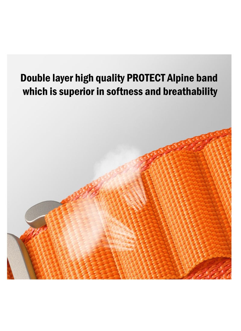 Protect - Alpine Loop Apple Watch Band Compatible with 38/40/41mm Sizes Stylish and Comfortable Design and Lightweight Polyester - Image 1