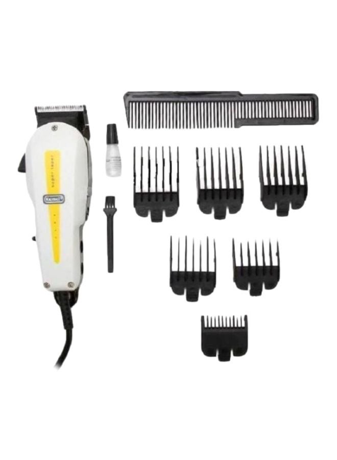 KM-8821 Electric Foil Shaver White/Black
