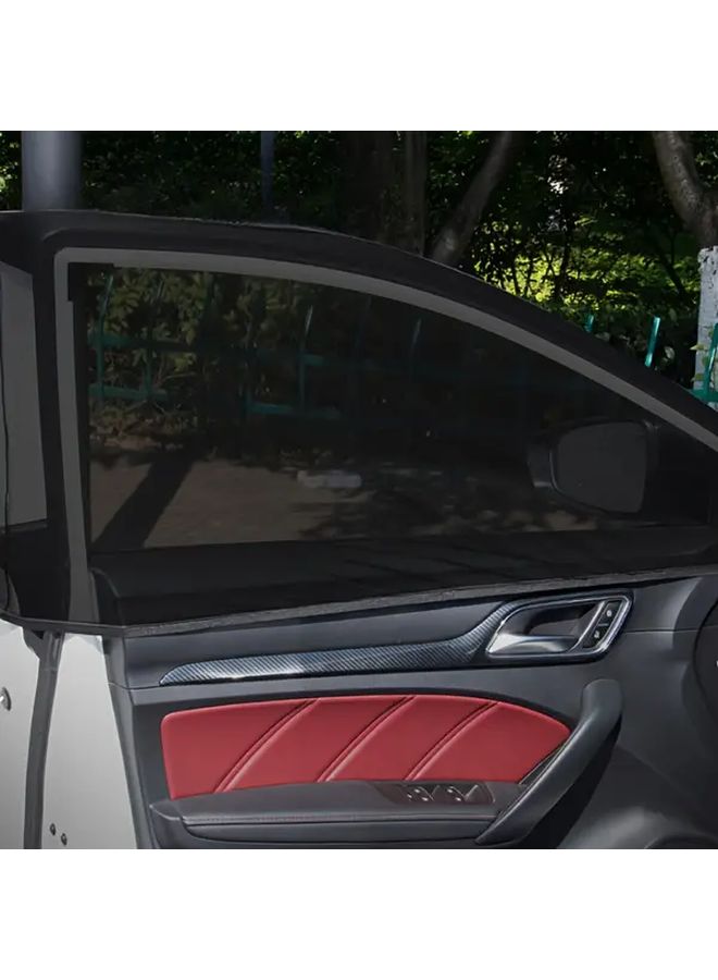 2pcs Small Rear Window Car Sun Shades UV Blocking Heat Shield for Summer Driving - Image 4