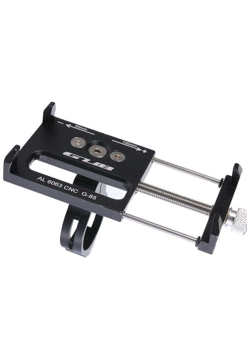 جي يو بي حامل هاتف GUB للدراجات النارية والدراجات الهوائية، حامل هاتف عالمي من سبائك الألومنيوم قابل للتعديل متوافق مع iPhone X XR Xs 7s 8 Plus، متوافق مع Samsung S9/S8/Note5/4 - Image 1