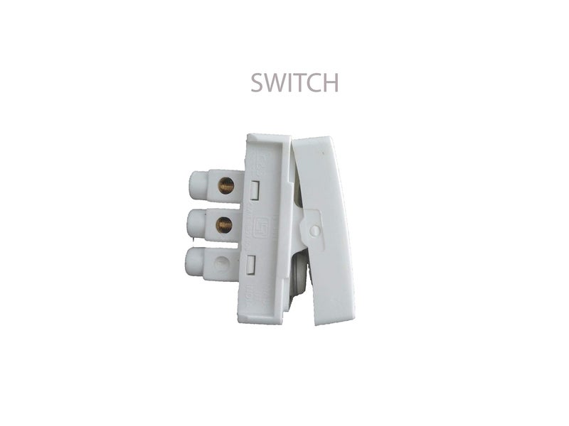 CS C&S Water Proof 8 Module Plastic Box with 2 16 A Switches and 3 16 A Sockets - Image 2