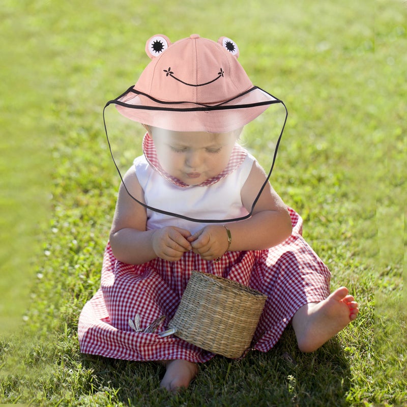 1PC Windproof Cotton Fisherman Hat Outdoor Hat with Transparent for ( ) - Image 5