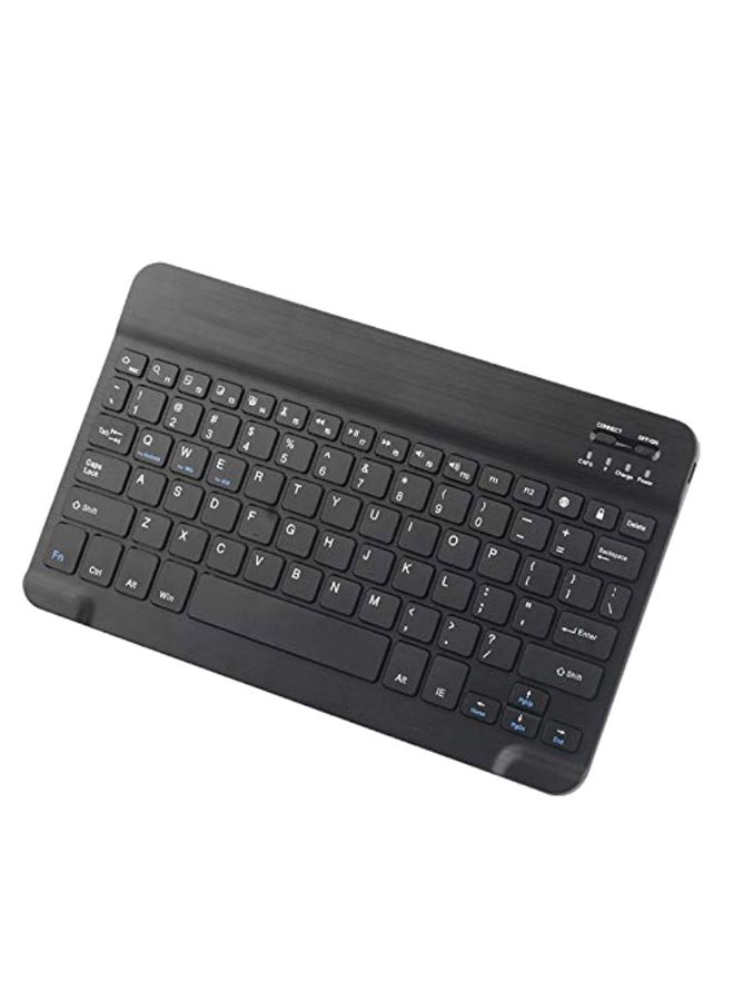 NIBEMINENT Slim Portable Mini Wireless Bluetooth Keyboard For Tablet/Laptop/Smartphone Black - Image 2
