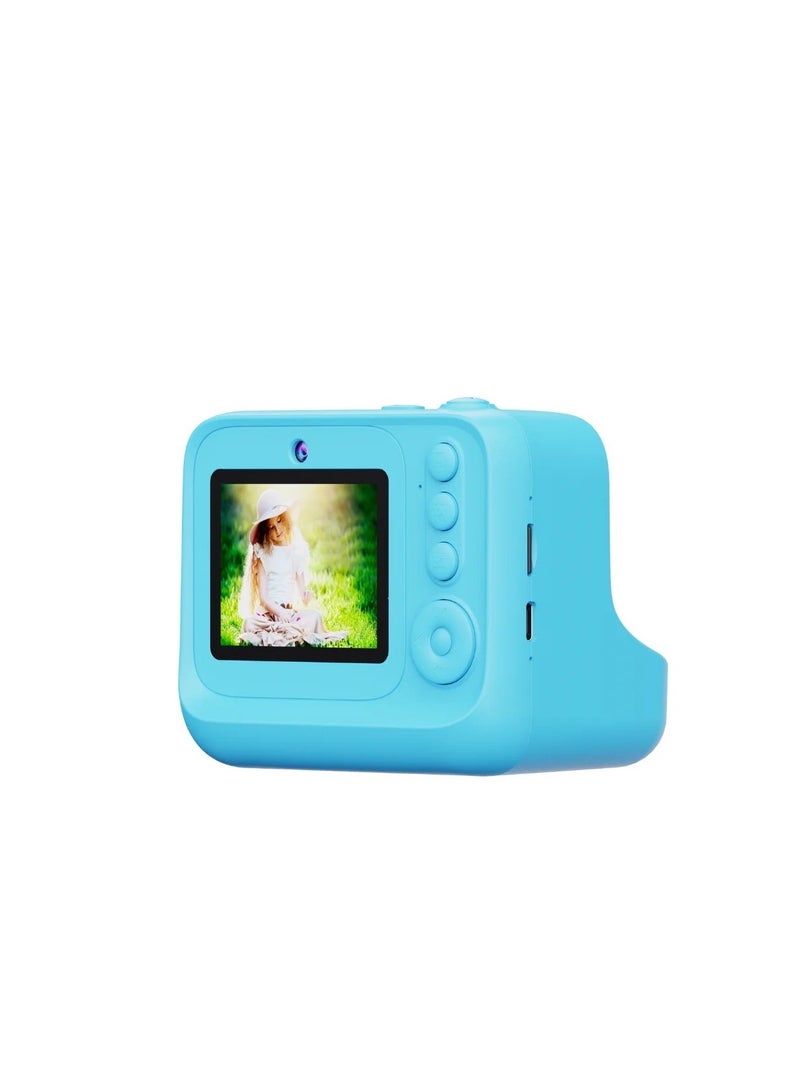 BlueFire Kids Instant Print Camera | 1080P HD Dual-Lens Digital Selfie Camera with 2.4" IPS Screen, Instant Thermal Printing, 4000W Photo Resolution, MP3 Player, Games, Filters & Frames, Rechargeable Battery, Perfect Gift for Boys & Girls - Image 3