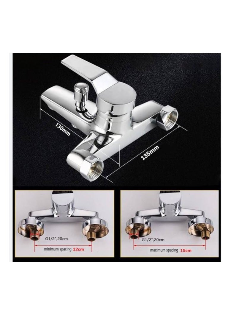 Bosini Cold & Hot Bath Mixer - Image 4