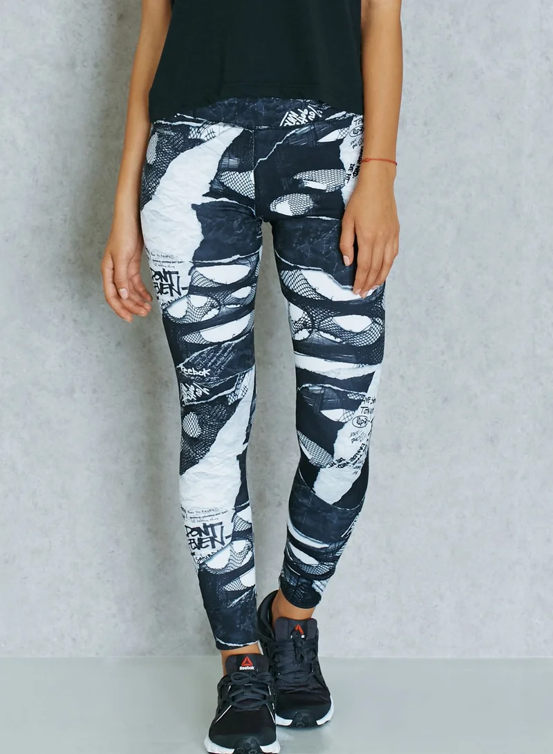 Reebok Dance Shredded Punk Tights