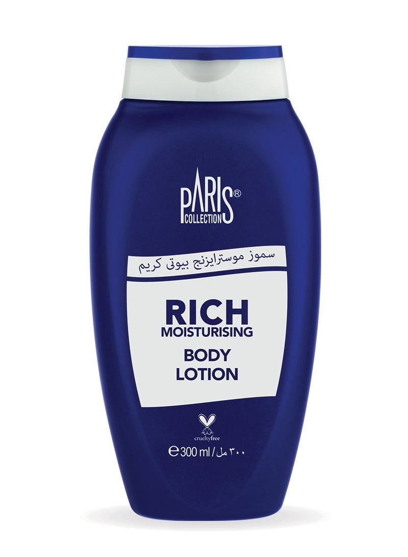 باريس كولكشن غسول الجسم بالجلسرين للترطيب المكثف، لوشن مرطب للجسم للجنسين 300 مل - Image 1