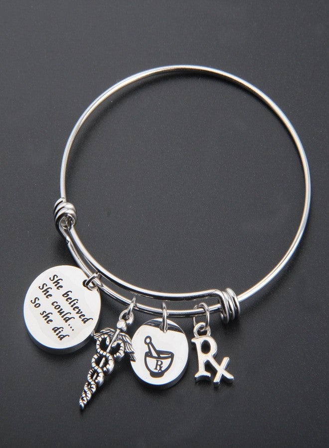 MYOSPARK Rx Pharmacy Gift for Pharmacy Expandable Bangle Bracelet Medical School Graduation Gifts (RX Bracelet) - Image 4