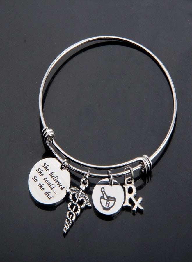 MYOSPARK Rx Pharmacy Gift for Pharmacy Expandable Bangle Bracelet Medical School Graduation Gifts (RX Bracelet) - Image 5