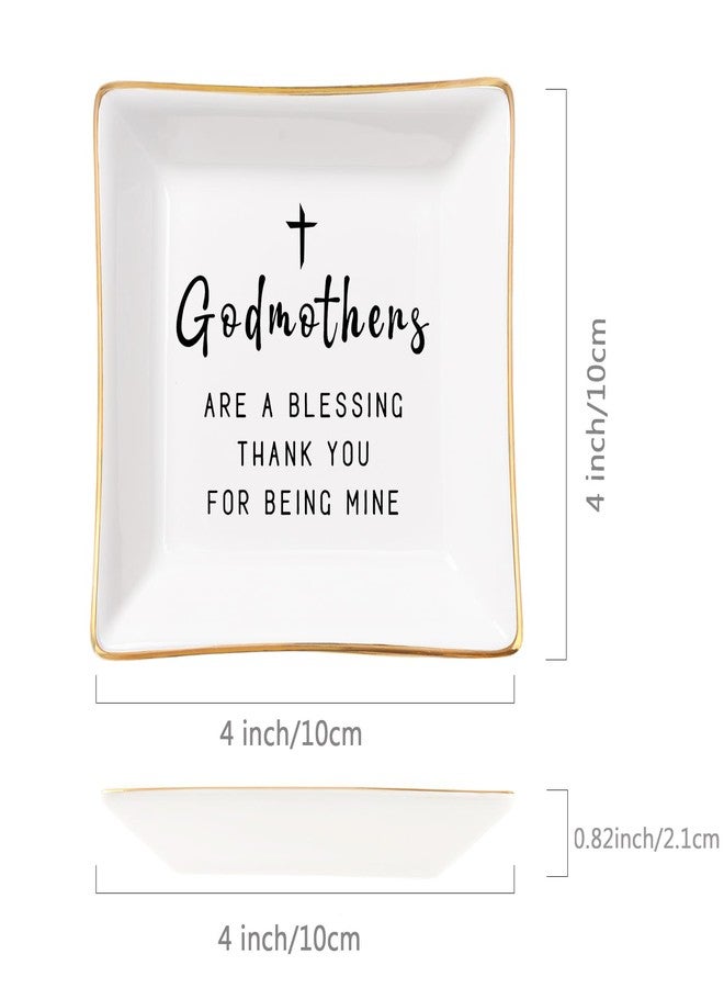 Spegiffu Godmother Gifts from Godchild, Gifts for Godmother Trinket Ring Dish - Godmothers...Thank You for Being Mine, Birthday Christmas Mother's Day Gift for Godmother - Image 5
