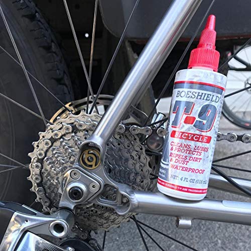Boeshield T-9 Bicycle Chain Waterproof Lubricant and Rust Protection, 4 oz Liquid, Original Version (122183) , White - Image 2