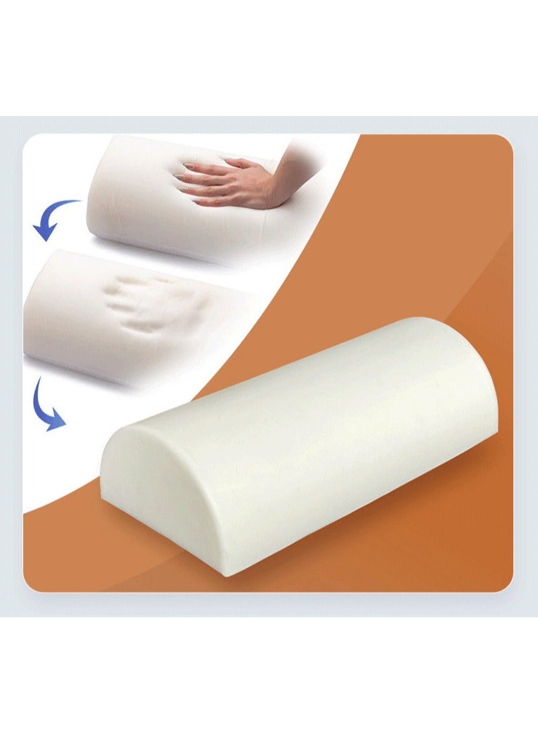 HaHaHai Foot Rest for Under Desk Ergonomic Memory Foam Footrest Pillow with Adjustable Heights & Non-Slip Bottom Breathable Washable Cover, Office Foot Stool for Lumbar Back Knee Pain at Home Airplane Travel  - Image 2