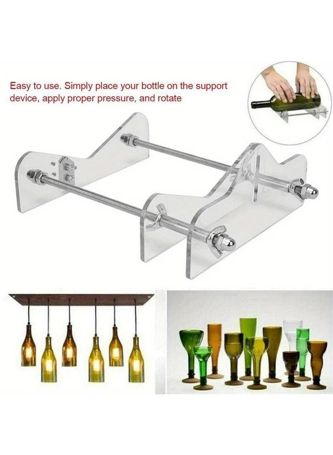 Adjustable Glass Bottle Cutter Kit DIY Crafting Tools For Perfect Bottle Shapes - Image 5