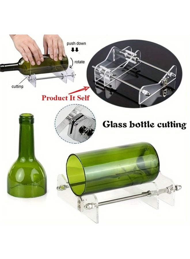 Adjustable Glass Bottle Cutter Kit DIY Crafting Tools For Perfect Bottle Shapes - Image 1