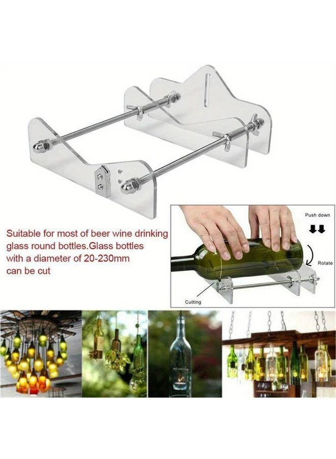 Adjustable Glass Bottle Cutter Kit DIY Crafting Tools For Perfect Bottle Shapes - Image 4